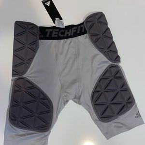 Mens Medium Adidas Football TF Techfit Smash 5 Padded Girdle NEW
